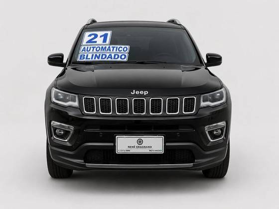 JEEP COMPASS 2.0 16V FLEX LONGITUDE AUTOMÁTICO JEEP COMPASS 2.0 16V FLEX LONGITUDE AUTOMÁTICO